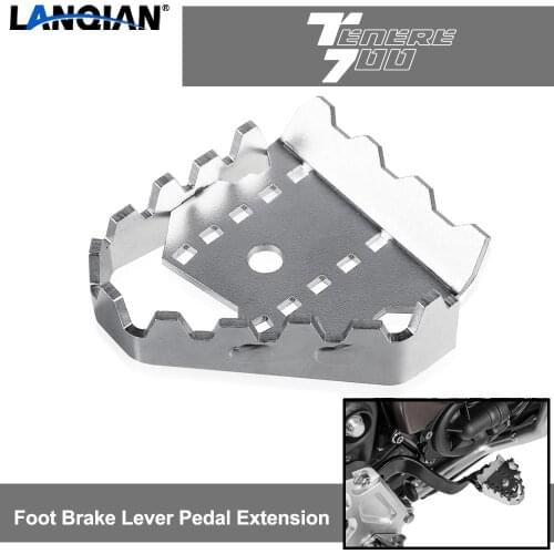 For Yamaha Tenere 700 Tenere700 T7 Rally XTZ700 XT700Z 2019 2020 2021 Motorcycle Rear Foot Brake Lever Pedal Enlarge Extension