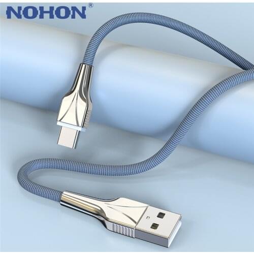 1 2 3 M USB Type C Fast Charging Cable For Samsung S20 S10 Huawei P40 Mate 30 Xiaomi Mi 10 Mobile Phone Charger Wire Data Cord