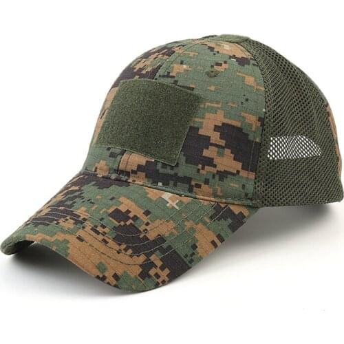 Camo Hunting Cap Adult Men Tactical Army Cap Outdoor Sport Military Camouflage Hat Simplicity Army