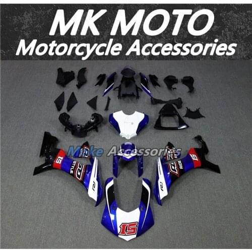 Motorcycle Fairings Kit Fit For Yzf R1 2015 2016 2017 2018 2019 Bodywork Set High Quality ABS Injection Blue Black
