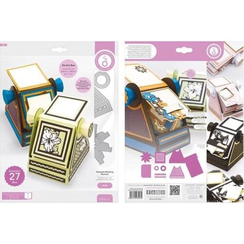 Metal Cutting Dies Flip the box cut die mold decoration Scrapbooking Embossing paper craft mould punch stencils