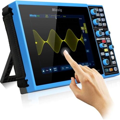 Micsig Smart Digital Oscilloscope 300MHz 2GSa/s Handheld Oscilloscope STO2302C STO2202C