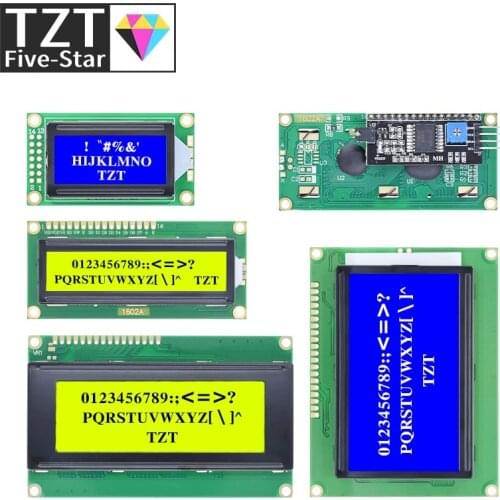 LCD2004+I2C 2004 20x4 2004A Blue/Green screen HD44780 Character LCD /w IIC/I2C Serial Interface Adapter Module For Arduino