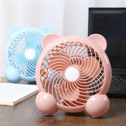 USB Mini Table Fan Portable Floor Standing Fans 2 Speed Wind Electric Cooling Air Conditioner For Home Office Dormitory Bedroom