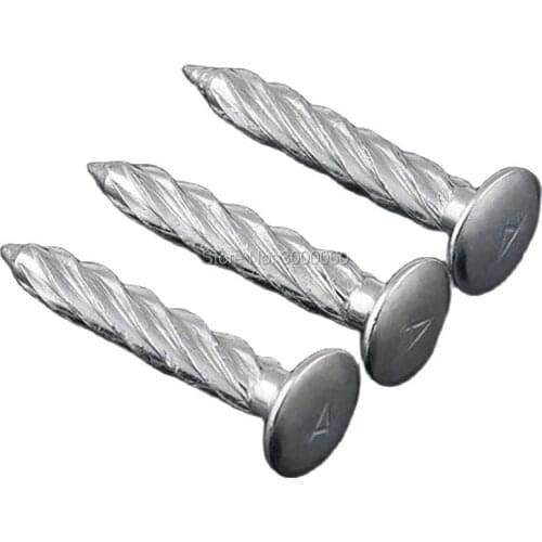 M7x45mm New Type Zinc Plated Steel Expansion Screw Flat Head Pull-out Anchor Nail Screw Bolt 100pcs/lot