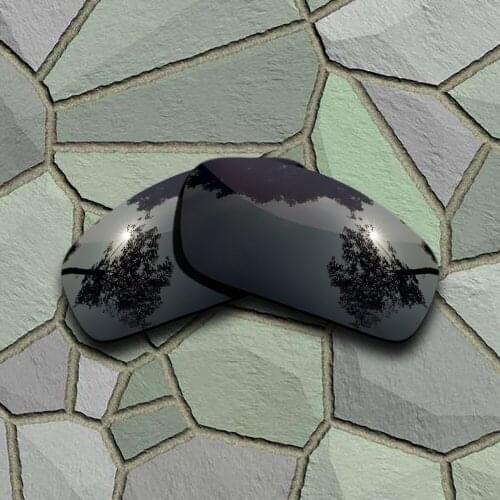 Grey Black Sunglasses Polarized Replacement Lenses for Oakley Monster Pup