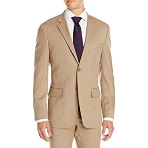 Classic Style Two Button Side Slit Groom Tuxedos Notch Lapel Mens Evening Dress Toast Suits (Jacket+Pants+Tie) W:460