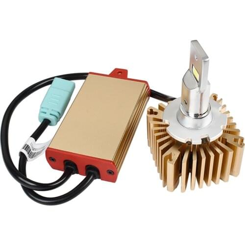 LED headlight to replace original Xenon bulbs D3S .Nondestructive replacement,brightness increased by 150%.Car headlight bulb