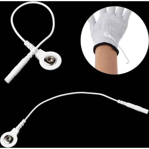 Tens Lead Wire Adapters For 2mm Pin ( Female) to 3.5mm Snap ( Female) Connector