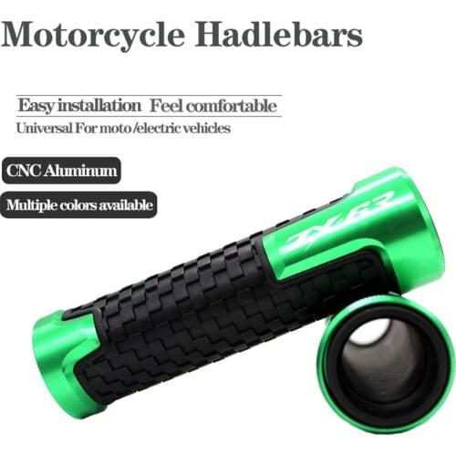 7/8 "22mm Universal Motorcycle Handle Handlebar Hand Bar Grip For KAWASAKI ZX-6R ZX6R 1995-2012 2005 2006 2007 2008 2009-2011