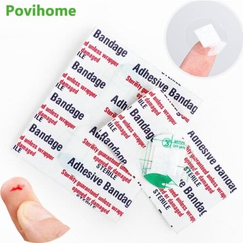 10pcs Waterproof Adhesive Bandage Wound Dressing Band Aid Kit Bandage Medical Wound Dressing First Aid Anti-Bacteria Outdoor