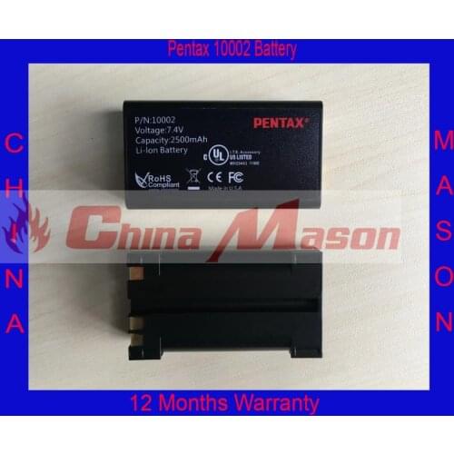 High Quality Pentax 10002 Li-ion battery for Pentax GPS G3100