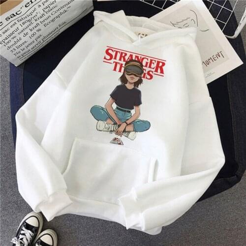 Stranger Things Season Hoody Oversize Itself Women Sweatshirt Graphic Eleven Graphic Women Hoodies Funny Coat Harajuku Clothes