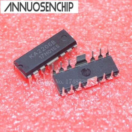 10pcs/lot KA2206 KA2206B DIP-12 new original