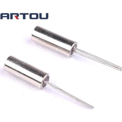 20PCS Quartz Crystal 7.3728MHz 3*8 Cylindrical Passive