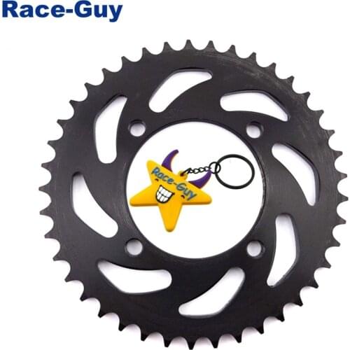 428 41 Tooth 76mm Black Rear Chain Sprocket For Chinese 50cc 70cc 90cc 110cc 125cc 140cc 150cc 160cc Pit Dirt Trail Bike CRF50 S