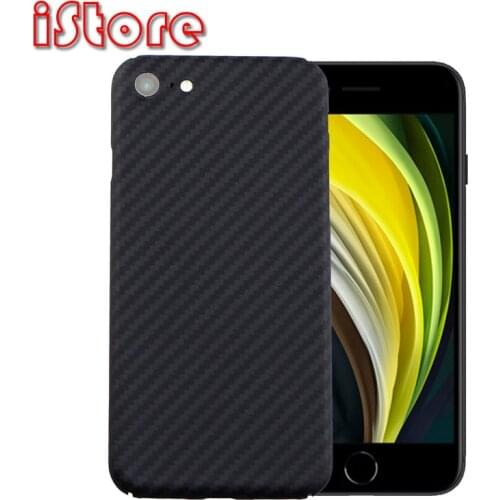 CF skin Carbon fiber phone case for Apple iPhone se 2020 4.7 iPhone7 iPhone8 Thin and light attributes Aramid fiber material