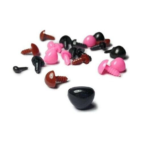 Doll Nose For Toys Plastic Nose with Screw holder Doll accessories Toy Leg Nose 7*9mm And 13*15mm Free shipping