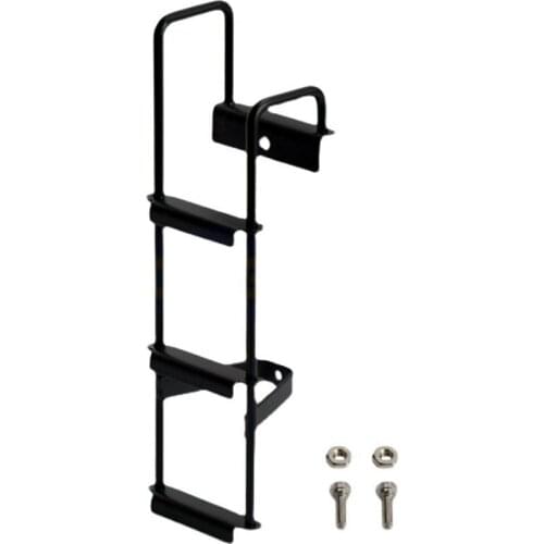 Metal Black Ladder Stairs for 1/14 Tamiya Tractor Trailer Truck RC Car Upgrade Parts Accessories