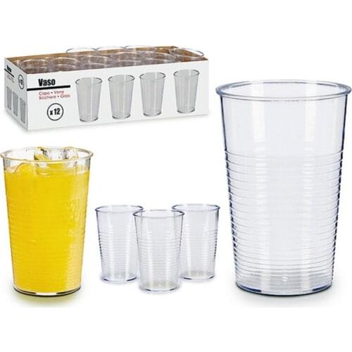 Set of glasses Transparent Plastic (3 Pieces)