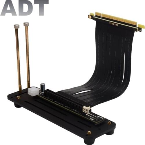 New Risers Rtx 3060 Ti X16 X16 30cm 35cm 40cm 50cm Built-in External Bracket PCIe X16 Cabo PCI Express X16 Extensor