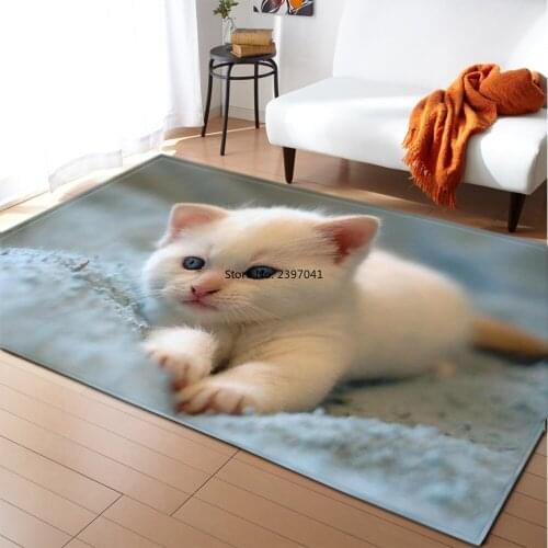 Animal New cartoon big carpet Hot Sale Modern 3D printed Kids Carpets For Child Room Non-slip Mat Antifouling Rug Factory Supply