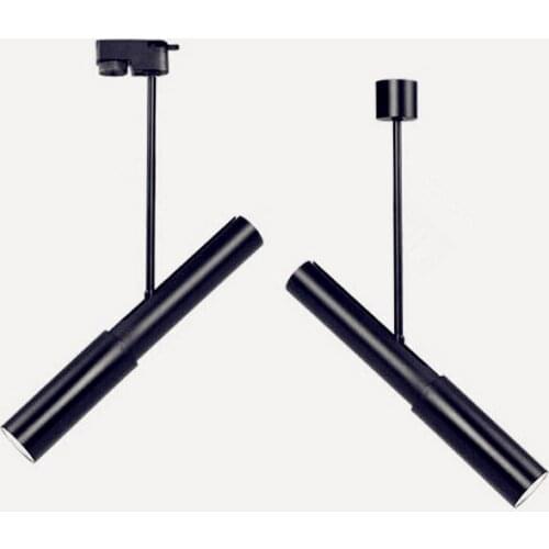 Wholesale Retail Zoom 10W E27 CREE COB LED Track Light Spot Wall Lamp Spotlight Tracking LED AC110V/240V