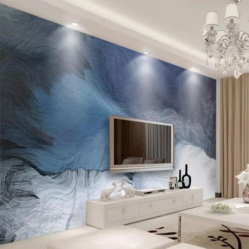 Custom Photo Wallpaper 3D Modern Fresh Dynamic Lines Texture Mural Wall Cloth Living Room TV Bedroom Home Decoration Waterproof