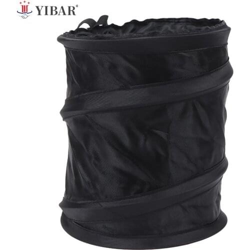 Car Trash Can Portable Garbage Bin Foldable Pop-up Waterproof Bag Waste Basket Car Garbage Bag