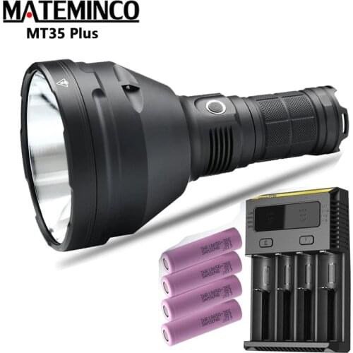 Mateminco MT35 Plus Searchlight CREE XHP35 Hi max 2700 Lumen Beam distance 2416 Meter Long Rang hunting and rescue Flashlight