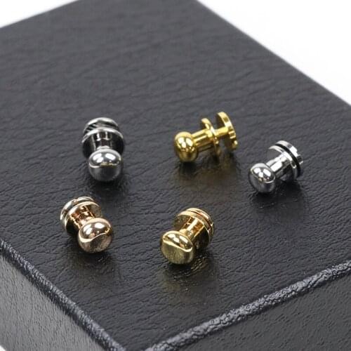 1 Pcs Advanced Screw Rivet Buckle Mushroom Pacifier Flatback Snap Button For DIY Leather Craft Clothes Handmade Bags Accessories