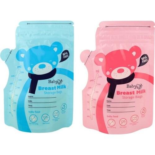 250ml Baby Food Storage Breast Milk Storage Bags To Store Milk Bag Baby Liquid Food Bags