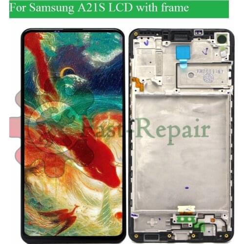 6.5"Original LCD For Samsung Galaxy A21s A217 LCD with frame Touch Screen Digitizer LCD For Samsung A21s LCD SM-A217F/DS Display