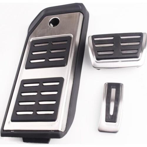 Car Fuel Brake Footrest Pedal case For Audi Q7 2015 2016 2017 Auto Accessories