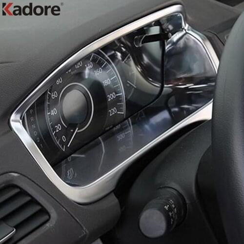 For Honda CRV CR-V 2017 2018 2019 2020 2021 Carbon Fiber Car Dashboard Instrument Meter Panel Cover Trim Decoration Accessories