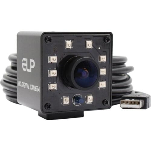 ELP 1080P Wide Angle fisheye lens Mini IR Infrared USB Camera Free driver H.264 2MP Webcam USB