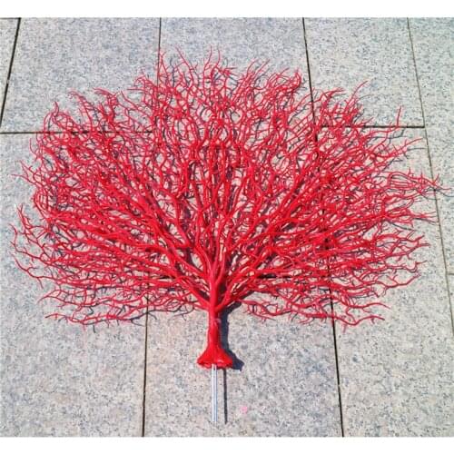 Artificial Plants Peacock Coral Branch for Wedding Party Supplies Home Decoration Fake Flowers