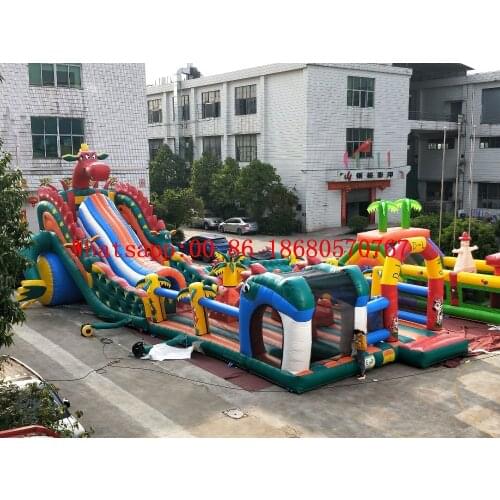 China Guangzhou) Factory direct inflatable slide / castle / trampoline / pool slide YLY-W54