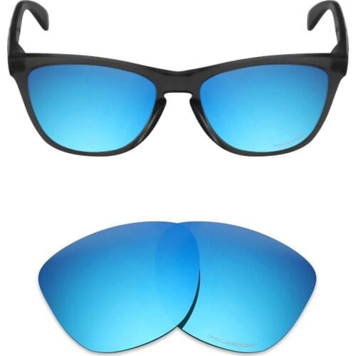 Mryok+ POLARIZED Resist SeaWater Replacement Lenses for Oakley Frogskins Sunglasses Ice Blue