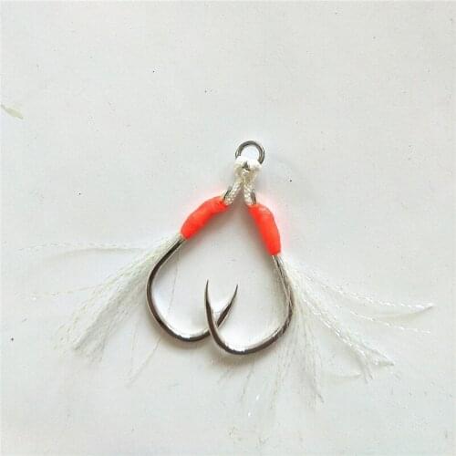 Wholesale fishing rope jigging hook Antiseptic high strong line hook boat fishing hooks10# 15#/17#/19