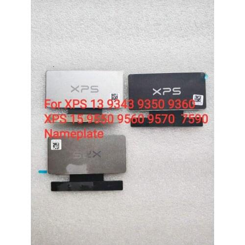 Laptop original Nameplate Nameplate bottom cover For Dell XPS13 9343 9350 9360 XPS15 9550 9560 9570 7590 05HY5C 0HJ9FK 08YV49