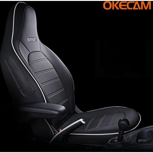 Car Seat Cover Protector Front Seat Back Cushion Breathable Pad Mat For Smart 453 Fortwo Forfour Backrest for Auto Interior