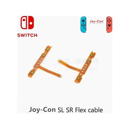Original 10Set NS Switch Joy Con SL SR Button Flex Cable For Nintend NS Switch Joy-Con Left & Right Button Key Flex Cable