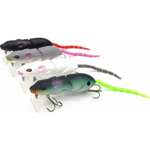 17g Fishing Mouse Lure Swimbait Rat Fishing Artificial Bait for pike bass With Hook Fishing Tackle minnow Floatingbaits