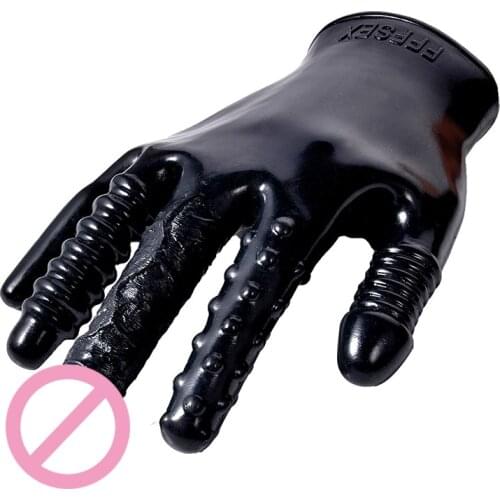 Sex Gloves Fingering Dildo Masturbation Erotic Vagina Stimulator Self-comforting Breast Nipple Massage BDSM sexy Toys For Couple