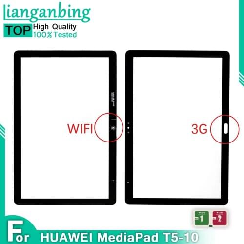 10.1” Touch for Huawei MediaPad T5 L09 AGS2-W09 AGS2-L03 AGS2-W19 Touch Screen Front Glass Outer Glass Lens Panel Replacement