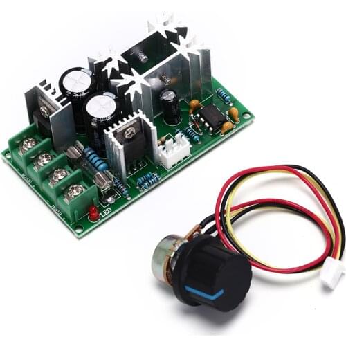 Universal DC10-60V PWM HHO RC Motor Speed Regulator Controller Switch 20A