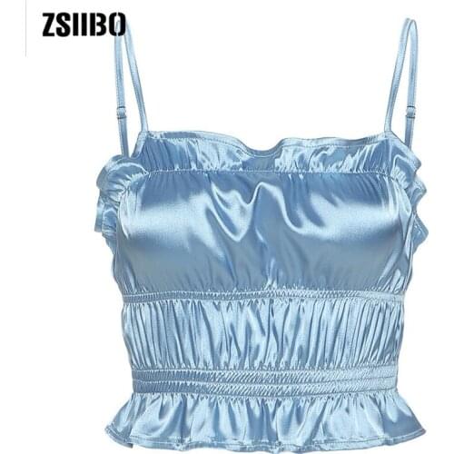 ZSIIBO Women's Crop Tops