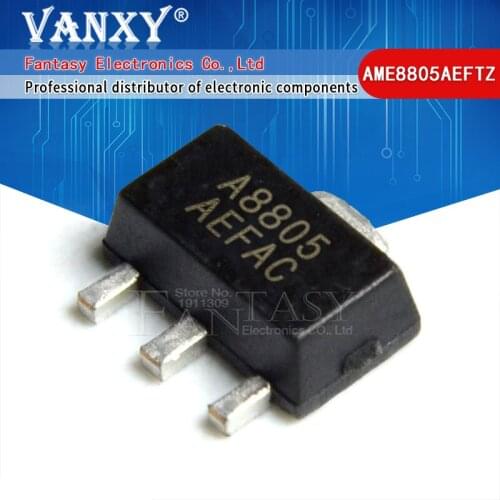 10pcs AME8805AEFTZ SOT89 A8805 SOT89-3 AME8805 SOT-89