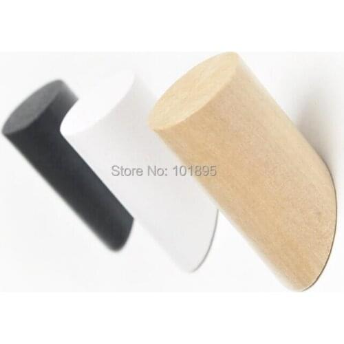 3 Size and Color of Wood Robe Hook